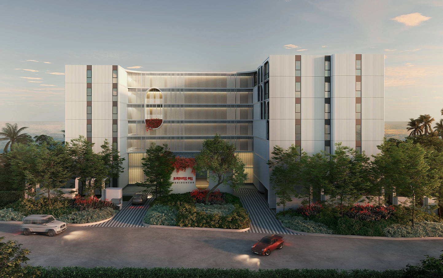 The Standard Residences · Архитектура · визуализация застройщика