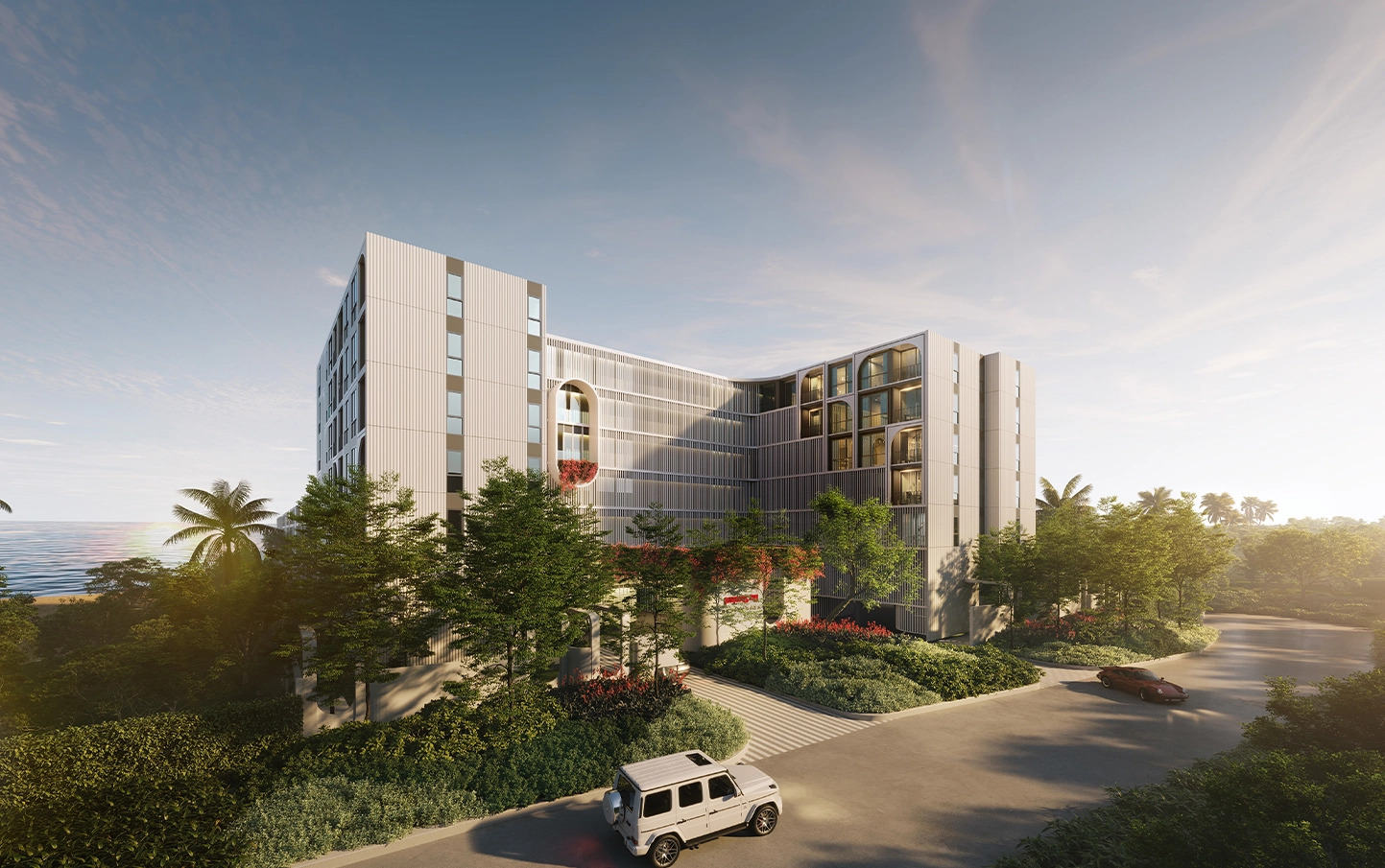 The Standard Residences · Архитектура · визуализация застройщика