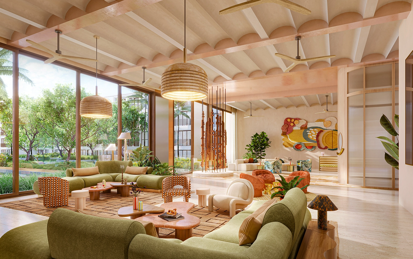 The Standard Residences · Лобби · визуализация застройщика