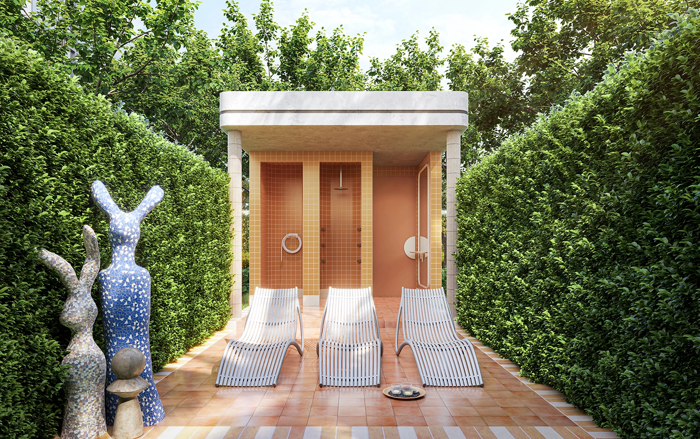 The Standard Residences · Mud Lounge · визуализация застройщика