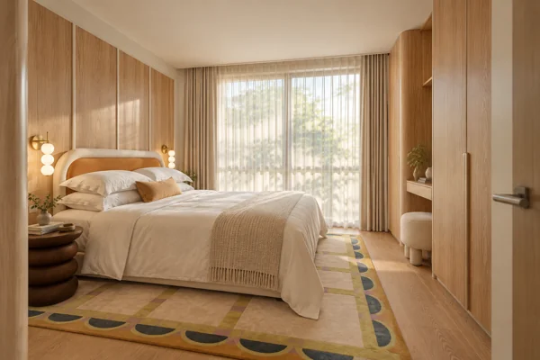 The Standard Residences · Визуализация MM · Основная спальня · 040306 · концепция интерьера · 3