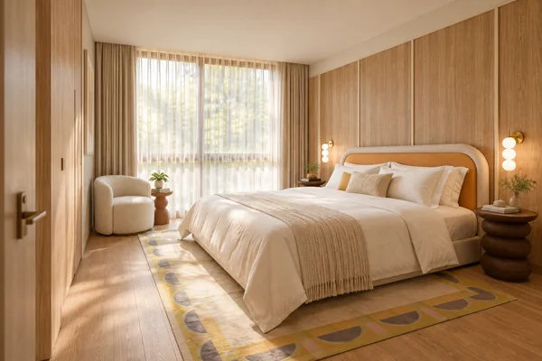 The Standard Residences · Визуализация MM · Основная спальня · 070101 · концепция интерьера · 3