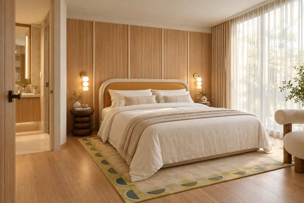 The Standard Residences · Визуализация MM · Основная спальня · 070104 · концепция интерьера · 3