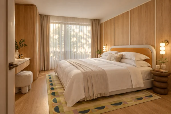 The Standard Residences · Визуализация MM · Основная спальня · 070201 · концепция интерьера · 3