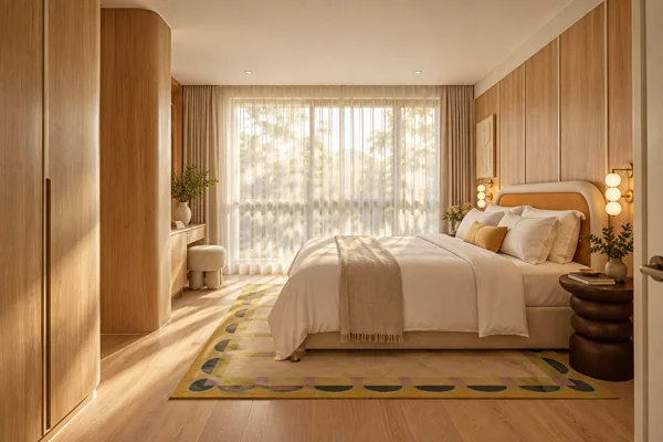 The Standard Residences · Визуализация MM · Основная спальня · 070203 · концепция интерьера · 3